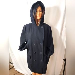 London Fog hoodie P Coat